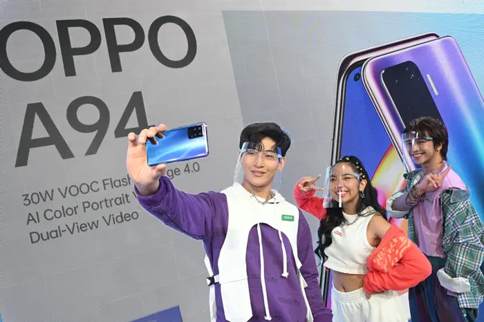 “โอห์ม-ฟลุ้ค-มิลลิ” ร่วมท้าพิสูจน์ความสปีดแบบจัดเต็มในงานเปิดตัว OPPO A94 และ OPPO A Series ทั้งหมด 4 รุ่น