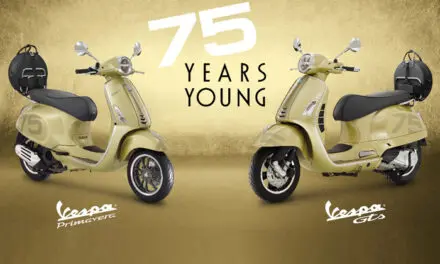 เวสป้าฉลองครบรอบ 75 ปีด้วยรุ่นพิเศษ “VESPA 75th ANNIVERSARY SPECIAL EDITION”