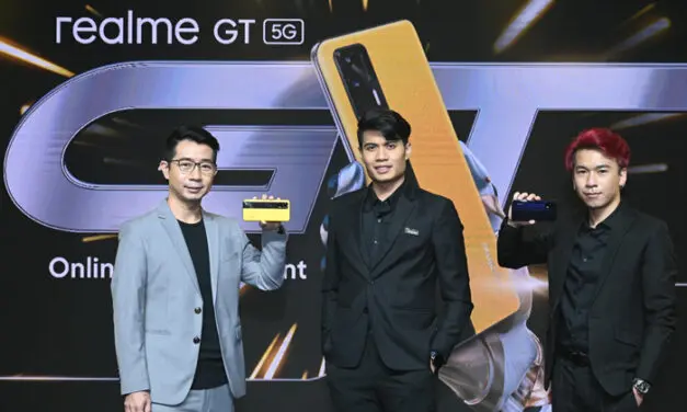 สมาร์ทโฟนเรือธงแห่งปี 2021 “realme GT 5G” เปิดตัวสุดยิ่งใหญ่