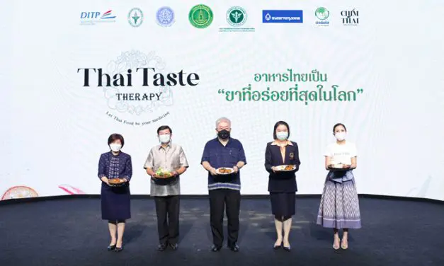 เปิดตัวโครงการไทยเทสเทอราปี (Thai Taste Therapy) อาหารไทยเป็น “ยาที่อร่อยที่สุดในโลก”