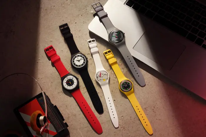 SWATCH 1984 RELOADED มาพร้อมดีไซน์สุดเรโทรกับนวัตกรรมวัสดุ BIOCERAMIC