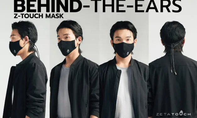 Z-TOUCH MASK หน้ากากผ้าฆ่าเชื้อโควิด-19 จากซีตาทัช สตาร์ทอัพไทย