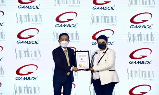 “แกมโบล (GAMBOL)” คว้ารางวัลสุดยอดแบรนด์รองเท้าลำลองแห่งปี 2564 จากเวที Superbrands