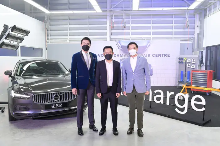 นักแสดง-พิธีกรชื่อดัง “ขุน-ชานนท์” ร่วมงาน Grand Opening Volvo Damage Repair Centre