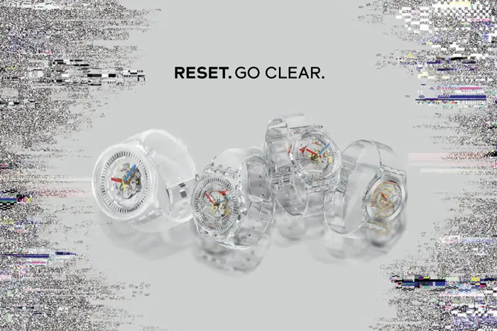 SWATCH CLEAR คอลเลคชั่นที่คลีนที่สุด และบ่งบอกความเคลียร์ในสไตล์คุณ