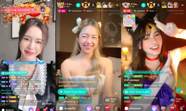 MICO LIVE แอปฯไลฟ์คุณภาพระดับโลก ด้วยฟังชั่นสุดล้ำที่มาพร้อม วีเจ ดารา นักร้อง และเน็ตไอดอล