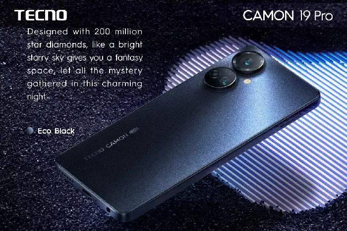 TECNO CAMON 19 PRO สมาร์ทโฟนดีไซน์พรีเมียมล้ำสมัย