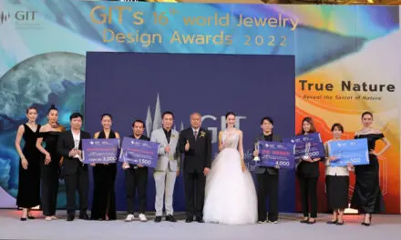 ผลงาน “สวนของธรรมชาติ” คว้ารางวัลชนะเลิศ โครงการ GIT World’s Jewelry Design Awards ครั้งที่ 16