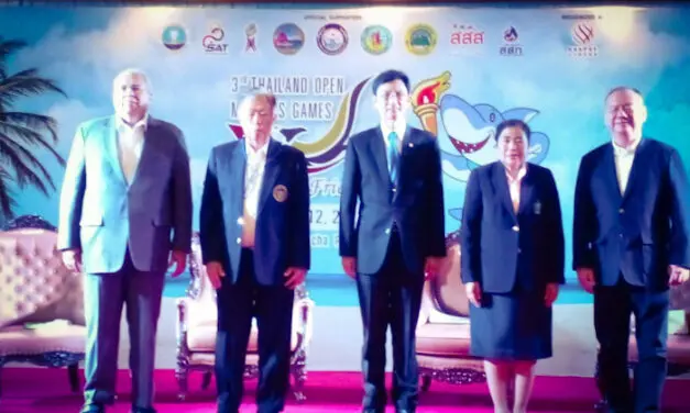 ชลบุรีพร้อมจัด “ไทยแลนด์ โอเพ่น มาสเตอร์เกมส์” ครั้งที่ 3 ปีหน้า