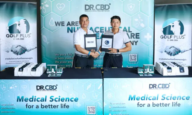 ดร.ซีบีดี (Dr. CBD) จับมือ กอล์ฟ ชาแนล (Golf Channel Thailand) ร่วมมือในงานด้านวิจัย เปิดตัวนวัตกรรมจากกัญชงและกระท่อม เทรนด์ใหม่ของสุขภาพสู่วงการกอล์ฟ