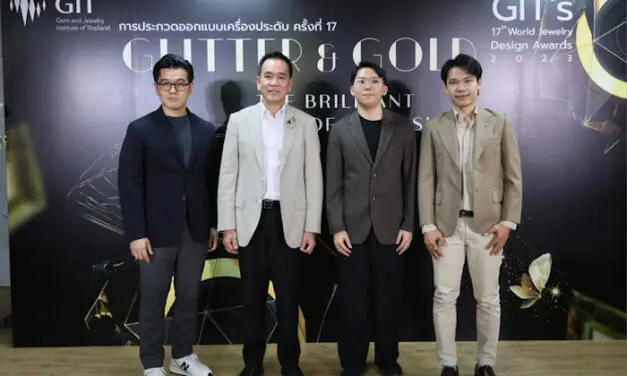 GIT เปิดเวทีประกวดออกแบบเครื่องประดับระดับโลก ปีที่ 17 เชิญชวนนักออกแบบส่งผลงานเข้าประกวด GIT’s World Jewelry Design Awards 2023 ชิงเงินรวมมูลค่ากว่า 240,000 บาท พร้อมโล่เกียรติยศ