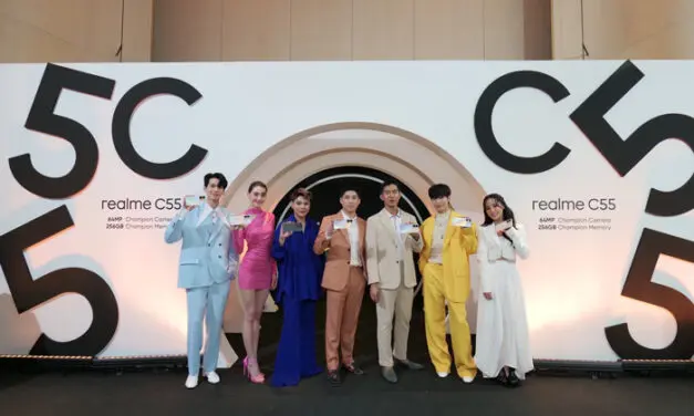 เรียลมี เปิดตัว 2 สมาร์ตโฟนที่ทุกคนรอคอย realme C55 และ realme 10T 5G