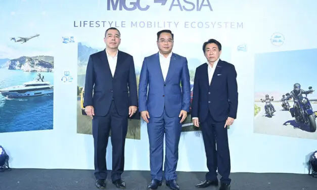 ‘มิลเลนเนียม กรุ๊ปฯ MGC-ASIA’ แสดงวิสัยทัศน์ผู้นำธุรกิจค้าปลีกยานยนต์ Lifestyle Mobility Ecosystem สร้างการเติบโตอย่างยั่งยืน เตรียมเข้าจดทะเบียนในตลาดหลักทรัพย์ฯ