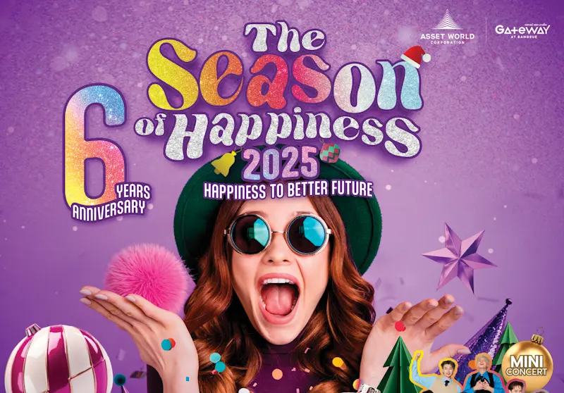 เกทเวย์ แอท บางซื่อ ส่งมอบความสุขส่งท้ายปี จัดกิจกรรมฉลองครบรอบ 6 ปี และ The Season of Happiness 2025 กับแคมเปญ “HAPPINESS TO BETTER FUTURE”