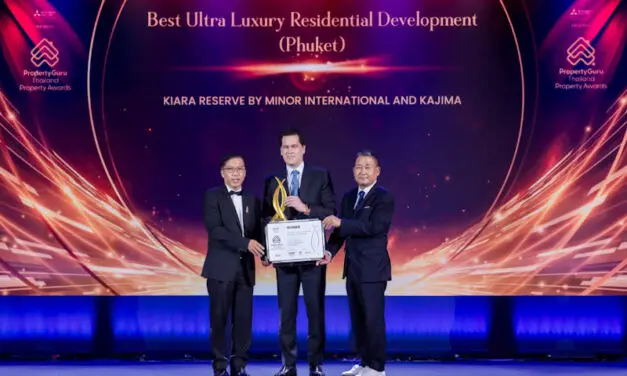 คิอารา รีเซิร์ฟ คว้ารางวัลอันทรงเกียรติ Best Ultra Luxury Residential Development (Phuket) จากงาน PropertyGuru Thailand Property Awards 2024