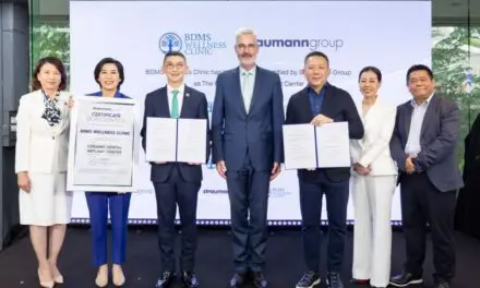 BDMS Wellness Clinic ผนึกกำลัง Straumann Group ประเทศไทย ตั้ง ศูนย์รากฟันเทียมเซรามิกแห่งแรกและแห่งเดียวในเอเชียแปซิฟิก! เสริมศักยภาพด้านทันตกรรมไทยสู่ Dental Wellness Hub ระดับสากล