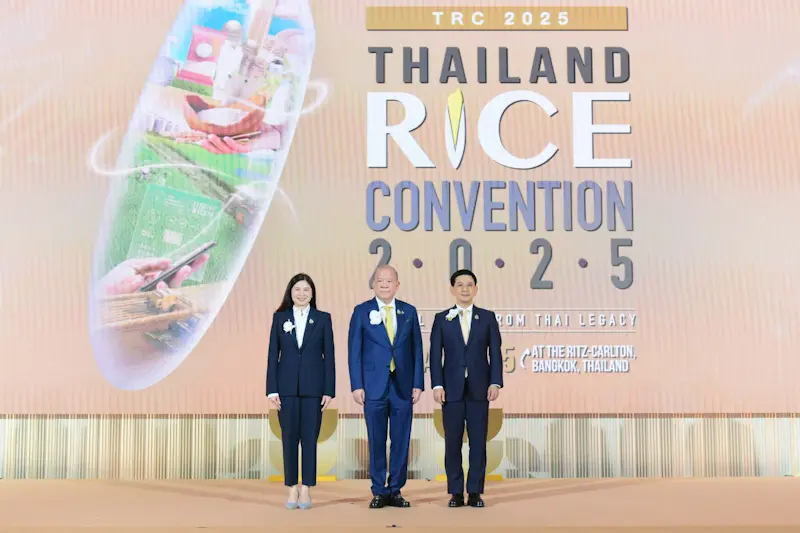 “พาณิชย์”จัดใหญ่ “Thailand Rice Convention 2025” ระดมผู้นำเข้าข้าว ผู้ค้าข้าวระดับโลกกว่า 30 ประเทศ ดันข้าวไทยสู่ตลาดโลก ตั้งเป้า ยอดขายข้าวปีนี้ทะลุ 7.5 ล้านตัน