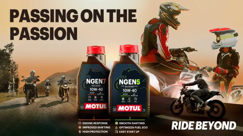 Motul ประกาศเปิดตัวกลุ่มผลิตภัณฑ์น้ำมันเครื่องทางเลือกที่ยั่งยืน NGEN 5 และ NGEN 7 ในเอเชียแปซิฟิก