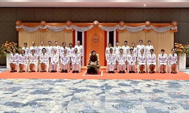 ศาสตราจารย์ ดร.สมเด็จพระเจ้าน้องนางเธอ เจ้าฟ้าจุฬาภรณวลัยลักษณ์ อัครราชกุมารี กรมพระศรีสวางควัฒน วรขัตติยราชนารี เสด็จทรงเป็นประธานเปิดการประชุมวิชาการวิทยาศาสตร์การแพทย์ ครั้งที่ 33 ประจำปี 2568