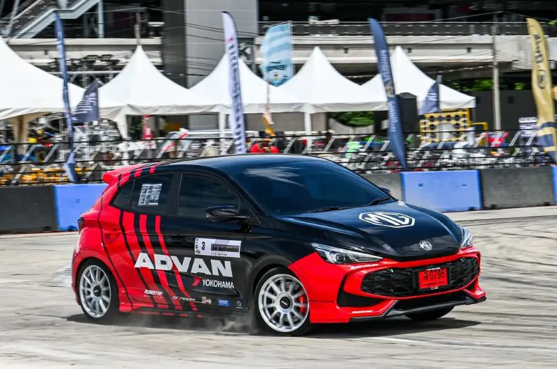 เอ็มจี โชว์ศักยภาพ “ไฮบริดตัวจี๊ดหัวใจนักสู้” ALL NEW MG3 HYBRID+ ในรายการ GC GRID Competition