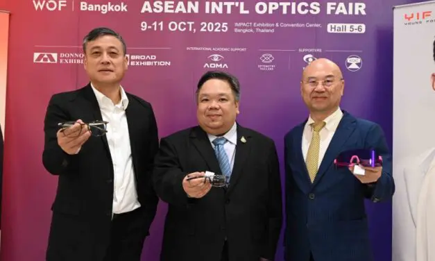 ASEAN Int’l Optics Fair เตรียมเปิดฉาก 9-11 ต.ค.นี้ ต่อยอดอุตสาหกรรมแว่นตาและสายตาครบครันที่สุดในอาเซียน