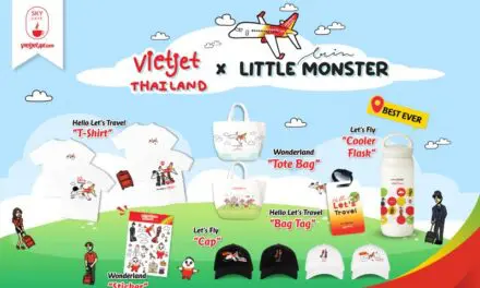 เวียตเจ็ทไทยแลนด์ จับมือ จิน Little Monster เปิดตัวคอลเลกชันสินค้าท่องเที่ยวสุดน่ารัก พร้อมสร้างความสุขในทุกการเดินทาง