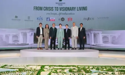 เรนวูด ปาร์ค พัฒนาโมเดลเมืองรับมือวิกฤต พลิกโฉมเมืองไทยด้วยนวัตกรรมการอยู่อาศัยแห่งอนาคตในงาน “จากวิกฤต…สู่ชีวิตที่มองไกล FROM CRISIS TO VISIONARY LIVING 2025”