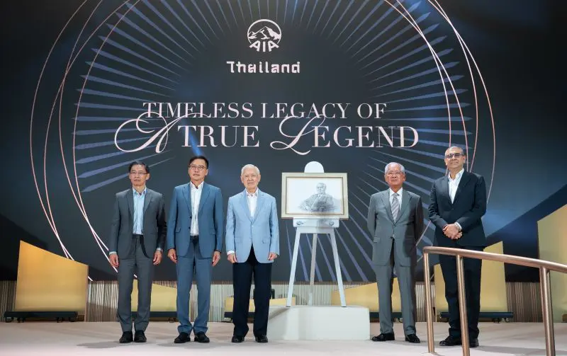เอไอเอ ประเทศไทย จัดงานเลี้ยงอำลาให้แก่ คุณเอ็ดมันด์ เซอ วิง ซี ในวาระเกษียณจากตำแหน่งประธานกรรมการของกลุ่มบริษัทเอไอเอ