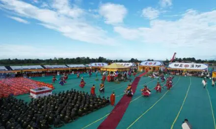 สมเด็จพระราชาธิบดีจิกมี เคเซอร์ นัมเกล วังชุก เสด็จเป็นองค์ประธานในพิธีเปิดการก่อสร้างสนามบินนานาชาติเกเลพูอย่างเป็นทางการ