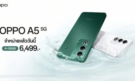 OPPO A5 5G สมาร์ตโฟนสุดทนทาน มาพร้อมความจุใหม่! วางจำหน่ายแล้วอย่างเป็นทางการ ในราคาสุดคุ้มเพียงแค่ 6,499 บาท