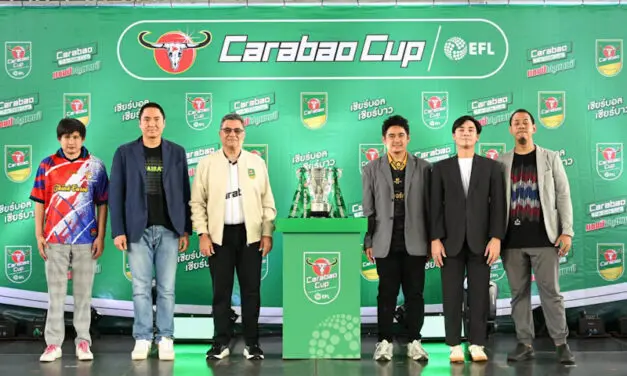 คาราบาวจัดยิ่งใหญ่ เปิดศึกฟุตบอล 7 คน “Carabao 7-a-Side Cup 2025” ร่วมกับ EFL เฟ้นหา 17 สนามแข่งมาตรฐาน ยกระดับฟุตบอลไทย ชิงเงินรางวัลรวมกว่า 3 ล้านบาท
