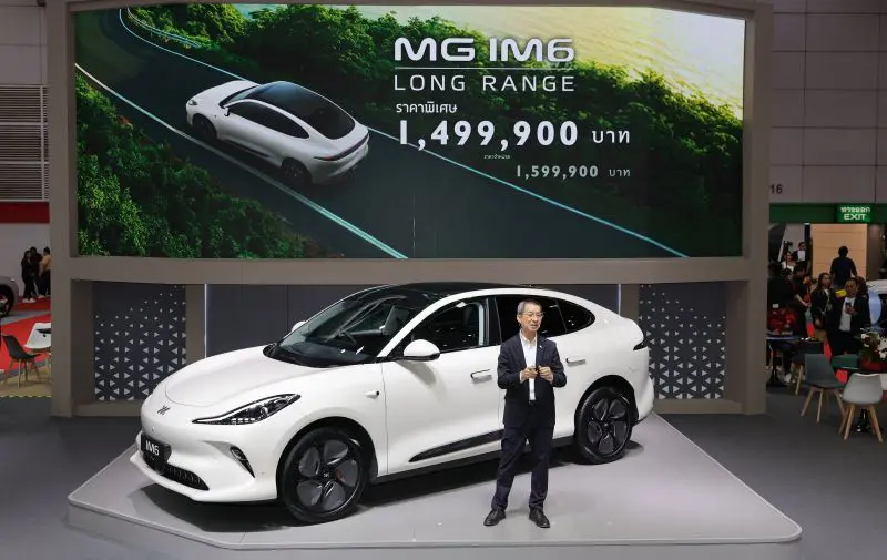เอ็มจี เปิดราคา NEW MG IM6 Premium LONG RANGE ราคาพิเศษ 1,499,900 บาท พร้อมข้อเสนออีกเพียบในงาน BIG MOTOR SALE 2025