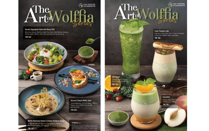 “เดอะ คอฟฟี่ อะคาเดมิคส์” เปิดตัว 6 เมนูใหม่ ใส่ใจสุขภาพ ด้วยพลังซุปเปอร์ฟู้ดจาก “วอล์ฟเฟีย” หรือ “ไข่ผำ” ชวนคนรักสุขภาพมาสัมผัสรสชาติพิเศษก่อนใคร!