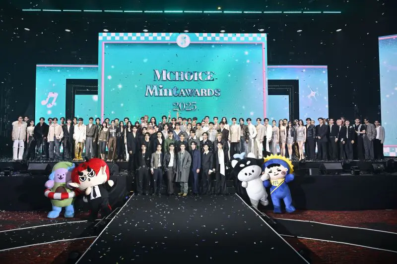 ทัพดาราดังคับคั่งร่วมงานที่สุดแห่งปี Mchoice & Mint Awards 2025 พร้อมฉลองครบรอบ 5 ปีนิตยสาร Mint อย่างยิ่งใหญ่