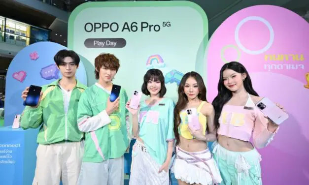 OPPO A6 Pro 5G เปิดตัวแรงเกินต้าน ร่วมท้าดวลประสบการณ์สุดสมูทไปกับ ‘PiXXiE ’ และ ‘โทมัส ธีร์ทัศน์ – ก้อง ก้องภพ’