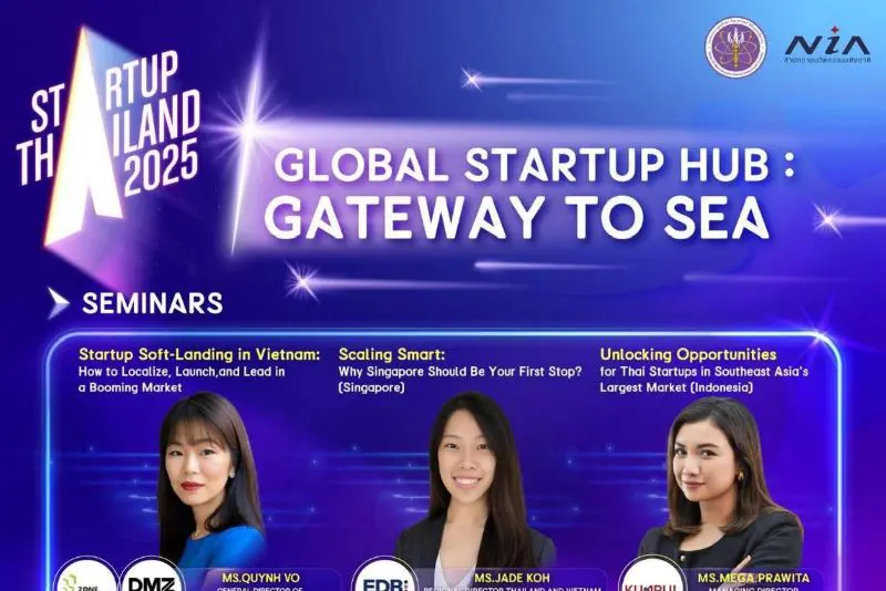 Startup Thailand 2025: Global Startup Gateway #SEA Program