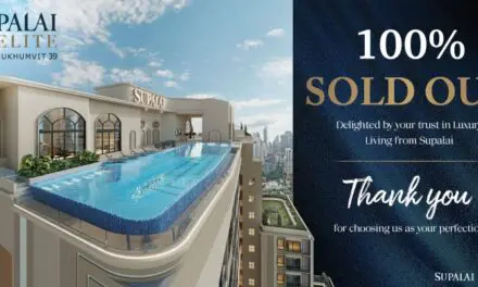 แรงเกินต้าน SUPALAI ELITE SUKHUMVIT 39 SOLD OUT ยกตึก! ทะลุยอดขายกว่า 2,100 ล้านบาท ตั้งแต่รอบ Pre-Sales