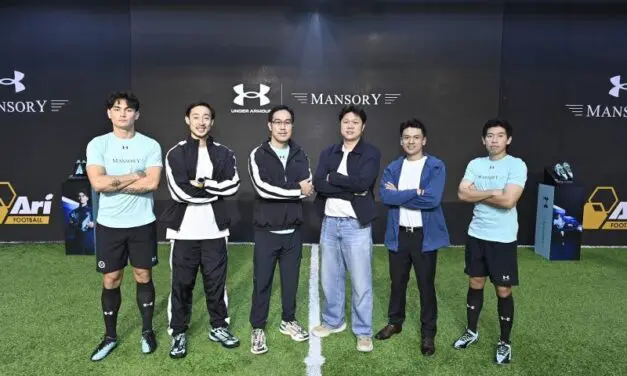 UA x Mansory เปิดตัวคอลเลกชันเอ็กซ์คลูซีฟในไทย พร้อมต้อนรับ 2 นักเตะขวัญใจแฟนบอลสู่ครอบครัว