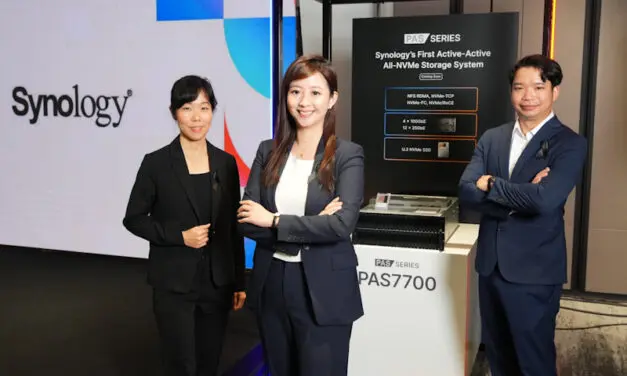 Synology ยกไทยเป็นศูนย์กลางการเติบโตในอาเซียน รุกขยายโซลูชัน NAS และระบบจัดการข้อมูลรับยุค Data Boom