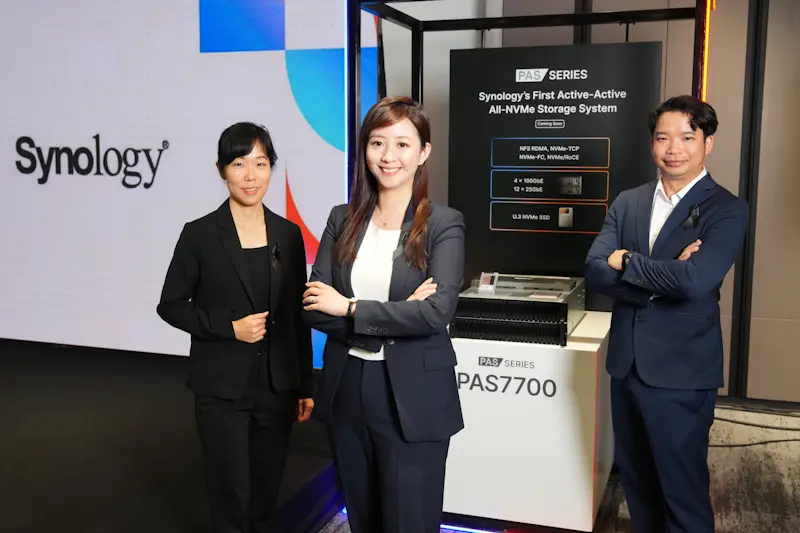 Synology ยกไทยเป็นศูนย์กลางการเติบโตในอาเซียน รุกขยายโซลูชัน NAS และระบบจัดการข้อมูลรับยุค Data Boom