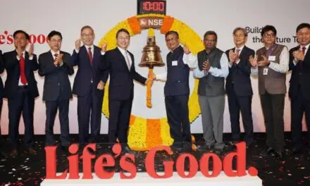 แอลจี อีเลคทรอนิคส์ อินเดีย เข้าจดทะเบียนในตลาดหลักทรัพย์อินเดีย (NSE) พร้อมประกาศวิสัยทัศน์ก้าวสู่องค์กรระดับชาติ