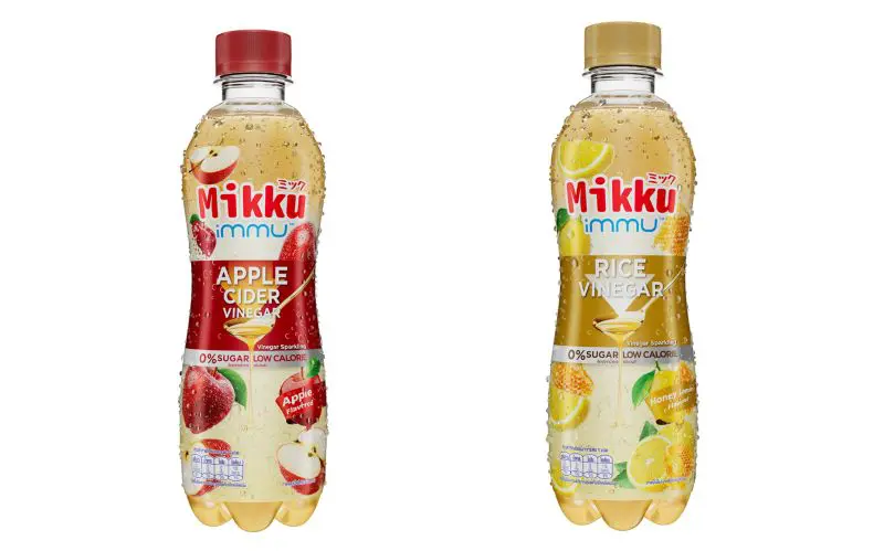 ใหม่! “มิกกุ อิมมู (Mikku Immu)” เสิร์ฟ 2 รสชาติใหม่ Apple Cider Vinegar และ Rice Vinegar กลิ่นน้ำผึ้งมะนาว