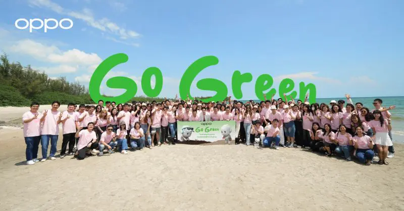 OPPO ร่วมมือสร้างความยั่งยืน ผ่านโครงการ Go Green ปลูกป่าชายเลน ปล่อยพันธุ์สัตว์น้ำคืนธรรมชาติ