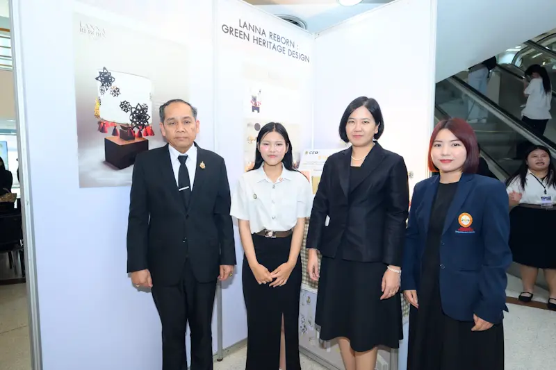“LANNA REBORN : GREEN HERITAGE DESIGN” คว้าแชมป์ CEO วัฒนธรรม จากเวทีปั้นผู้ประกอบการรุ่นใหม่สู่ CEO วัฒนธรรม! กระทรวงวัฒนธรรม ดันเยาวชนสร้างธุรกิจ จากทุนวัฒนธรรมไทย ตอบโจทย์ตลาดยุคใหม่ ยั่งยืนด้านเศรษฐกิจ สังคม และสิ่งแวดล้อม