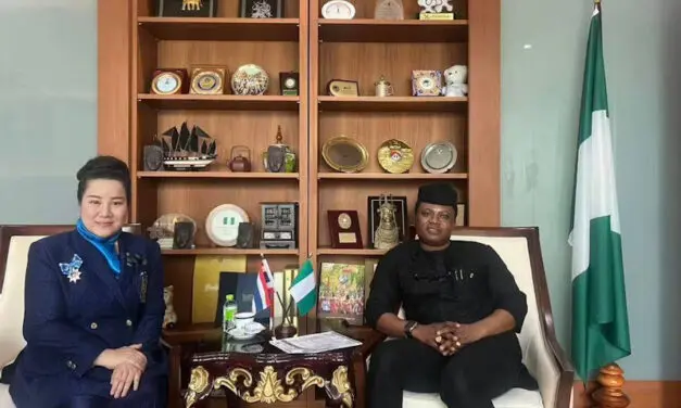 UNPKFC เข้าพบสถานเอกอัครราชทูตไนจีเรีย ประจำประเทศไทย เพื่อหารือความร่วมมือด้านสันติภาพและการประชุมสุดยอดผู้นำโลก 2025 (GLS2025)