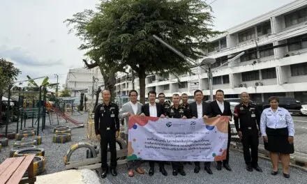 MGC-ASIA ร่วมกับมูลนิธิธรรมชวนวิริยะ ทำความดีตอบแทนสังคม ส่งมอบยางรถยนต์ที่ไม่ใช้งาน ปรับภูมิทัศน์สนามเด็กเล่น ภายในกรมยุทธบริการทหาร กองบัญชาการกองทัพไทย