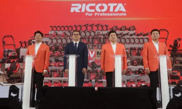 “บ.กิจเสรีฯ” ตอกย้ำผู้นำเครื่องมือช่างคุณภาพ เปิดตัวแบรนด์ RICOTA นำเข้าจากจีน รุกตลาดเมืองไทย