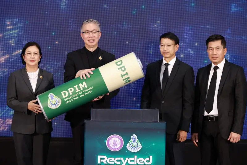 ปลัดฯ ณัฐพล ชูผลสำเร็จการพัฒนา “ต้นแบบแบตเตอรี่ EV จากการรีไซเคิล” ปลดล็อกเส้นทางสู่เศรษฐกิจหมุนเวียน หนุนอุตสาหกรรมไทยสู่สังคมคาร์บอนต่ำ