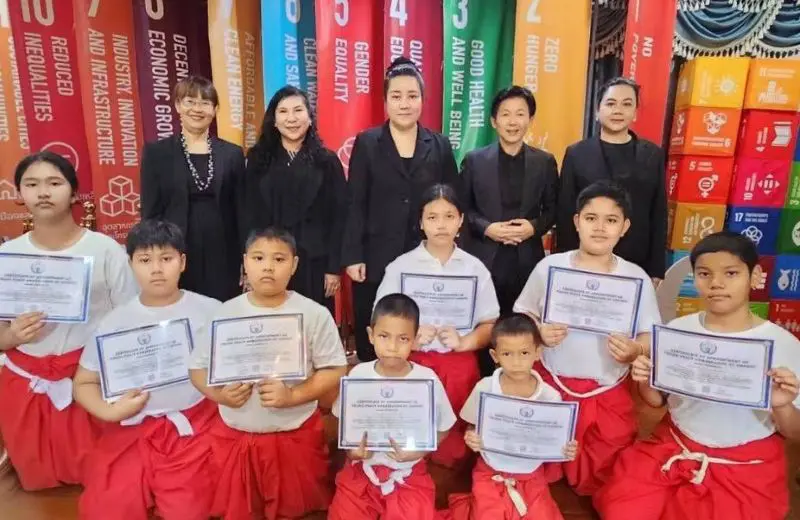 UNPKFC สนับสนุนเยาวชนผู้ขาดโอกาส สู่ยุวทูตเพื่อสันติภาพ (UNPKFC)