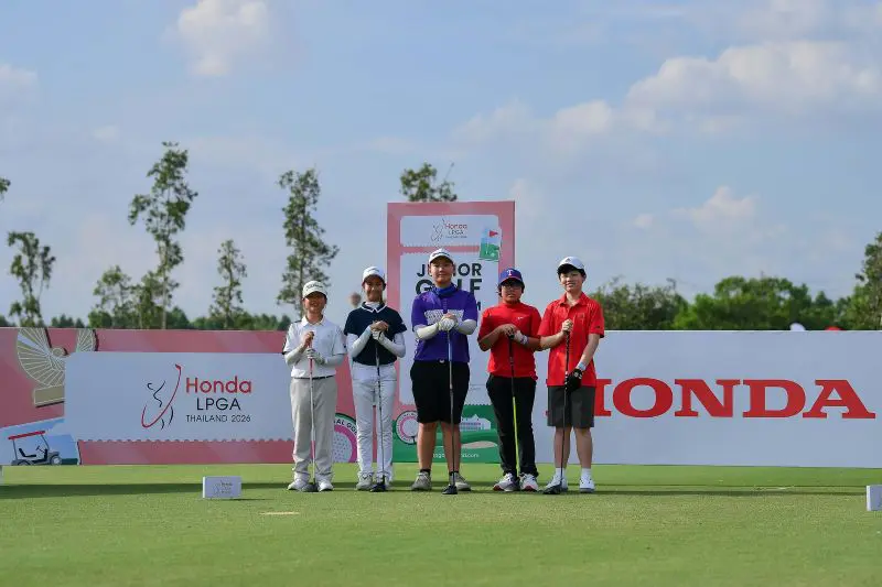 สวิงเยาวชนปลื้ม “Junior Golf Program 2026” เสริมศักยภาพเต็มพิกัด พร้อมสัมผัสประสบการณ์ “ฮอนด้า แอลพีจีเอ ไทยแลนด์ 2026” แบบชิดขอบสนาม